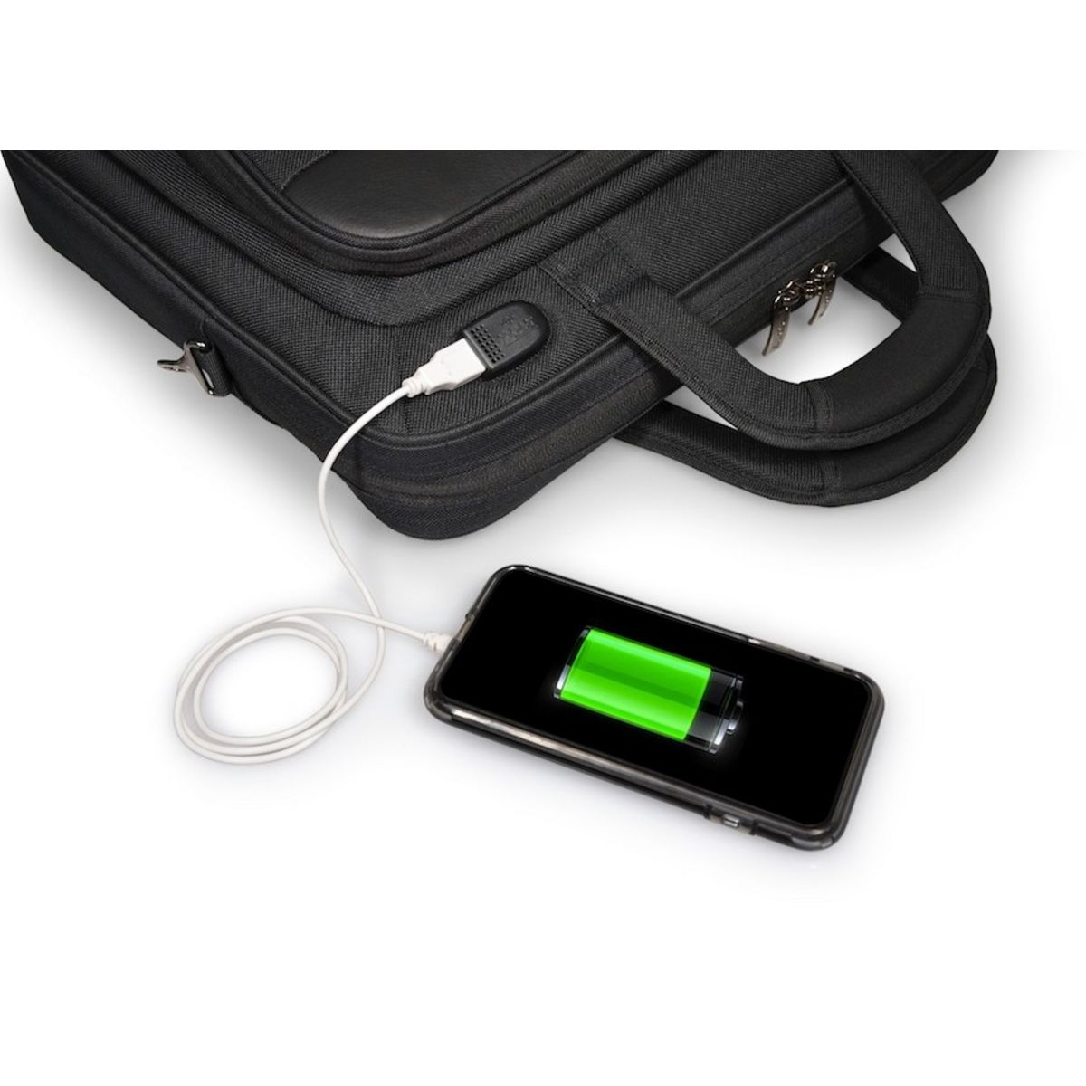 PORT Sacoche PC CHICAGO EVO TOPLOADING pour ordinateur portable jusqu'à 15.6 pouces - Noir