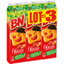 BN Biscuits fourrés à la pulpe de fraise céréales complètes 3x295g