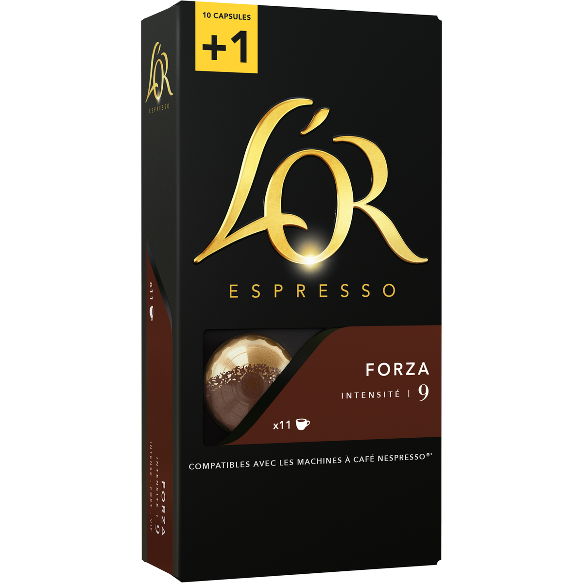 L'OR L'Or espresso forza capsule x10 +1offert -57g