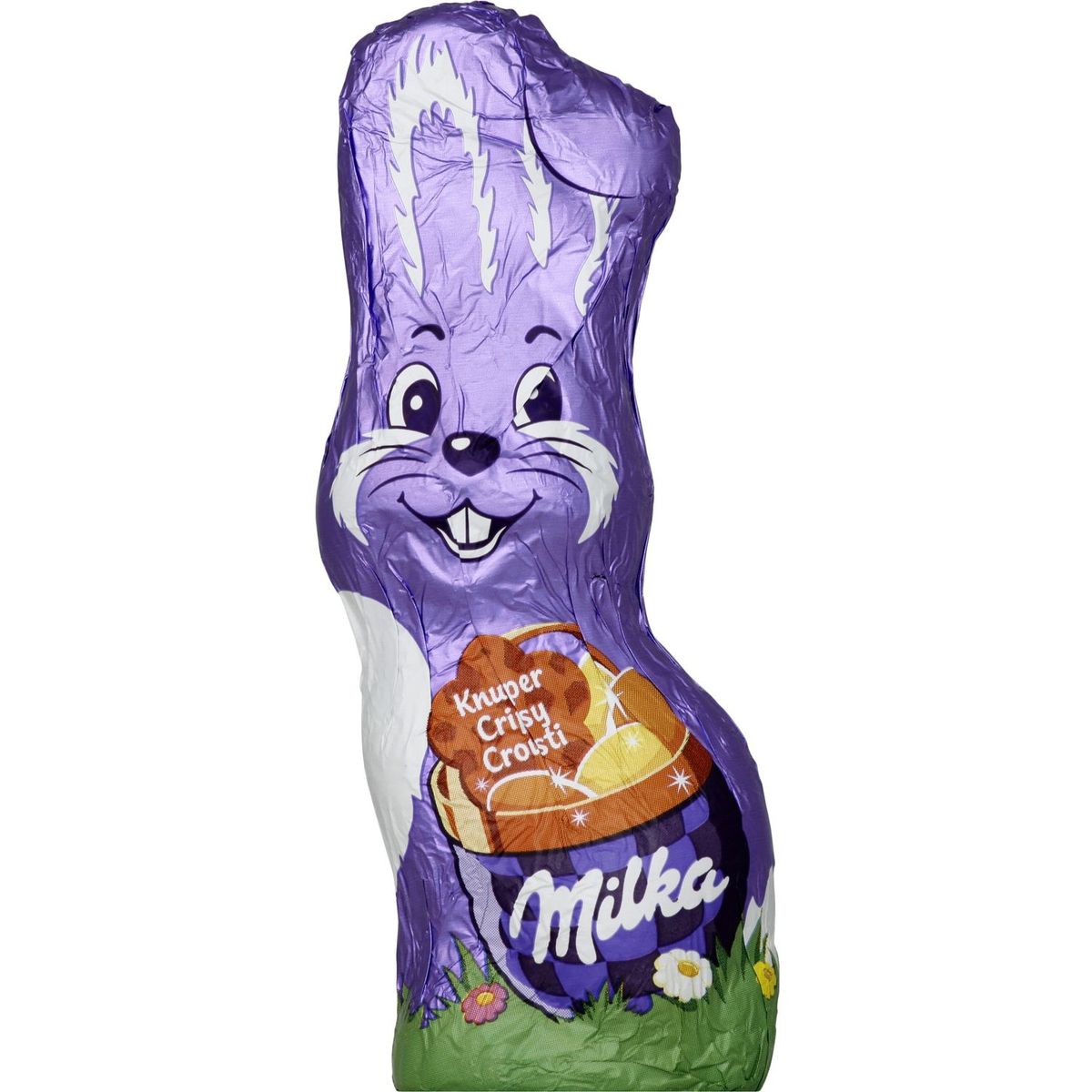 MILKA Milka lapin chocolat au lait éclats croustillants 50g