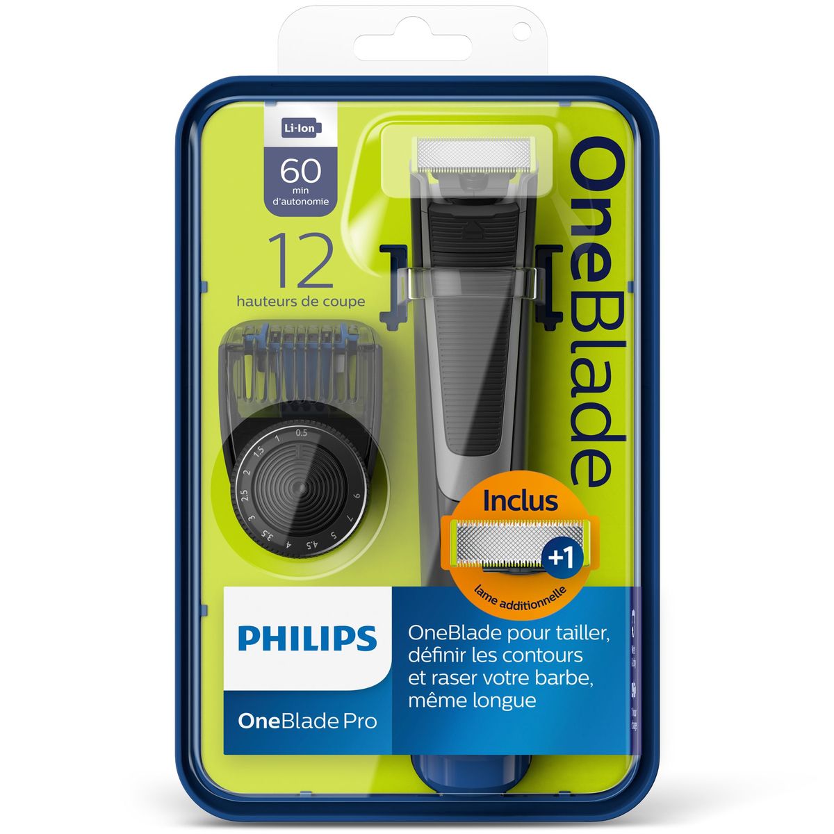 PHILIPS Rasoir électrique OneBlade Pro QP6510/60