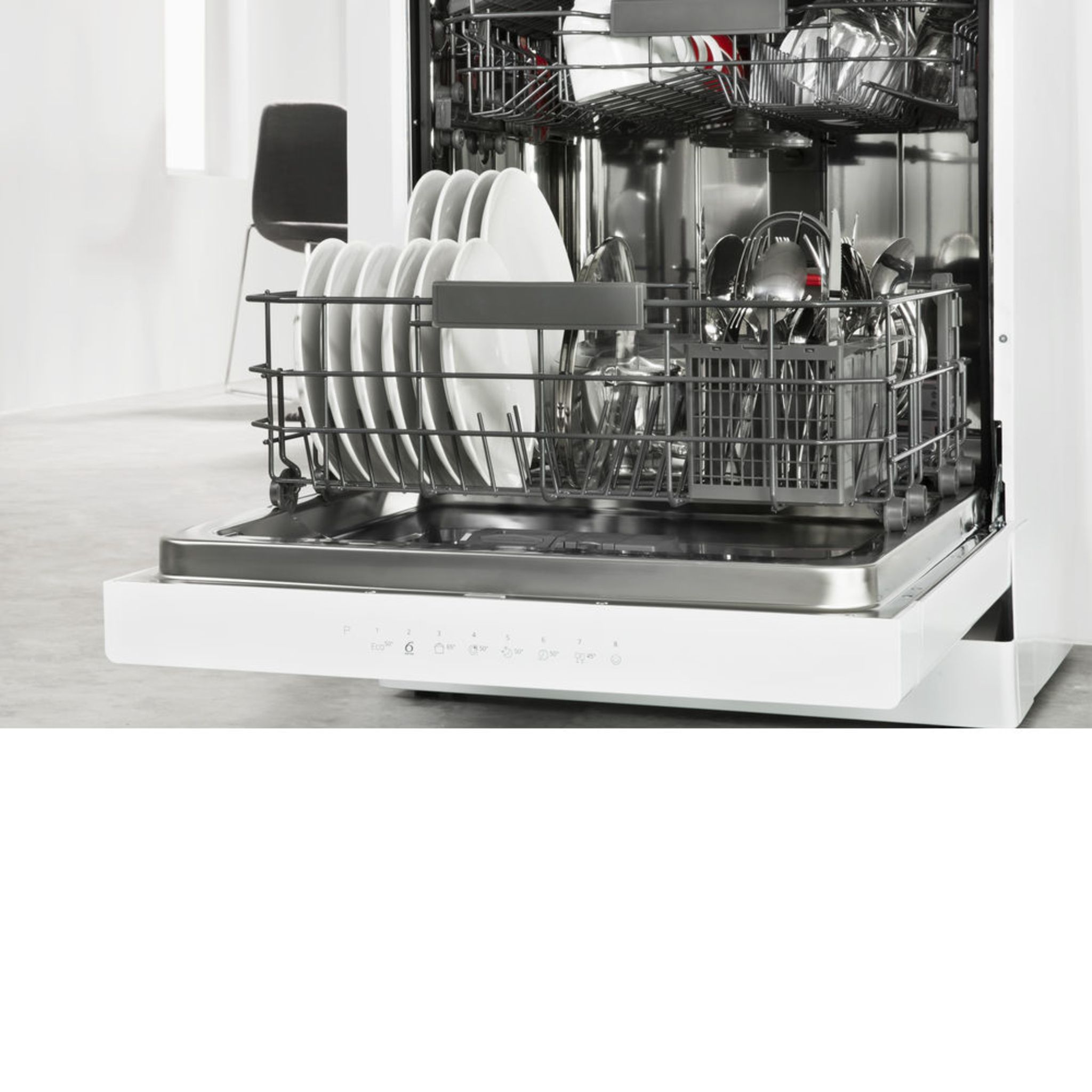 Voir la diapositive 11 : WHIRLPOOL Lave-vaisselle Pose libre WFC3C24PF - 14 couverts - 60 cm - 44 dB - 8 programmes