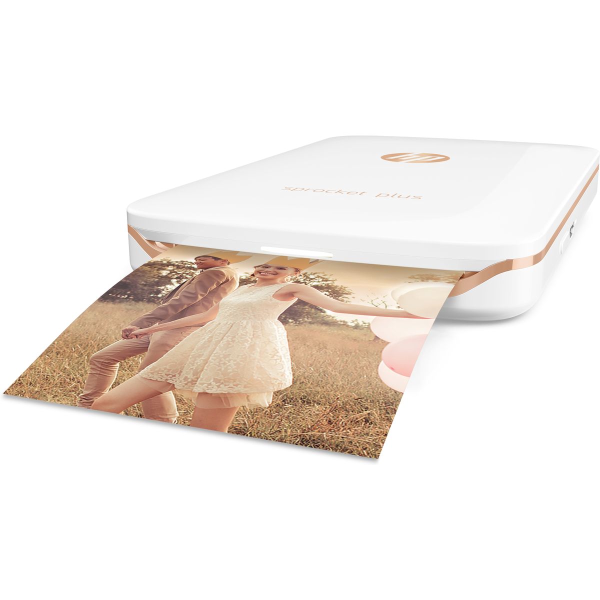 HP Imprimante photo portable - HP Sprocket Plus - Blanc