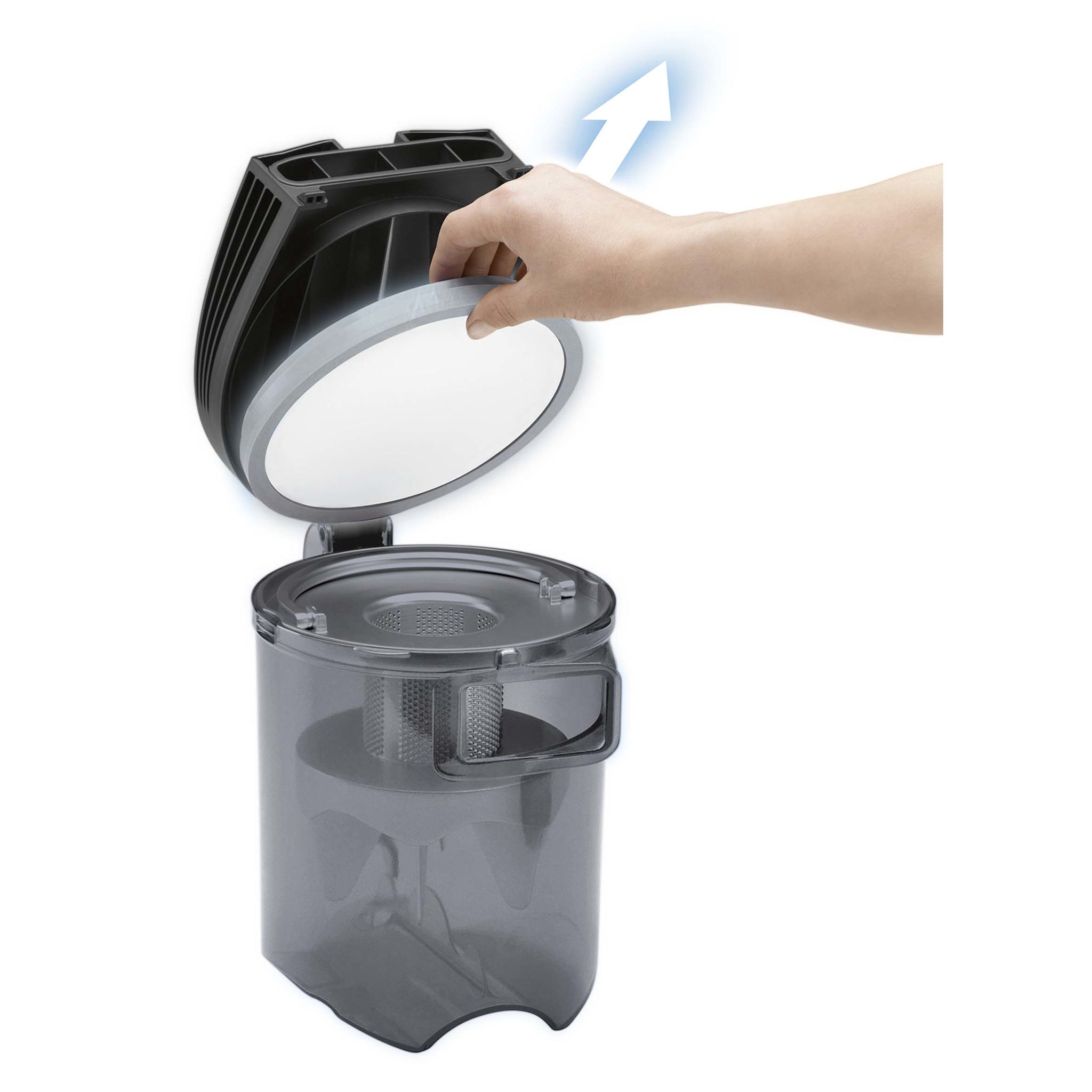 Voir la diapositive 13 : ROWENTA Aspirateur traîneau sans sac RO6984EA X-TREM Power Cyclonic - Noir et Jaune