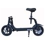 Voir la diapositive 6 : MOOVWAY Scooter électrique Pliable avec selle E-scooter City Moov Noir