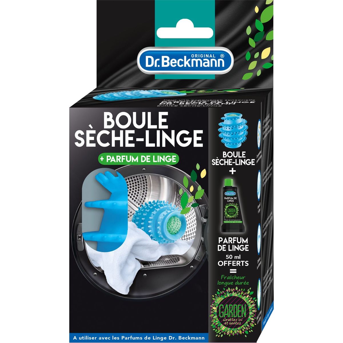 DR BECKMANN Dr Beckmann Boule sèche-linge assouplissante + parfum de linge 500g 500g