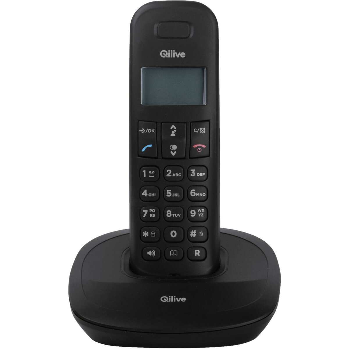 QILIVE Téléphone fixe - Q4905 - Noir