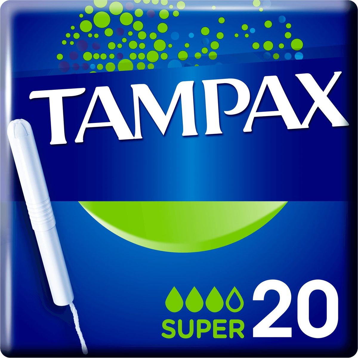 TAMPAX Tampax tampons classique super avec applicateur  x20