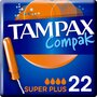TAMPAX Tampax tampons compak super plus avec applicateur x22