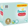 PAMPERS Pampers active fit pants x76 taille 4 family pack -9/15kg