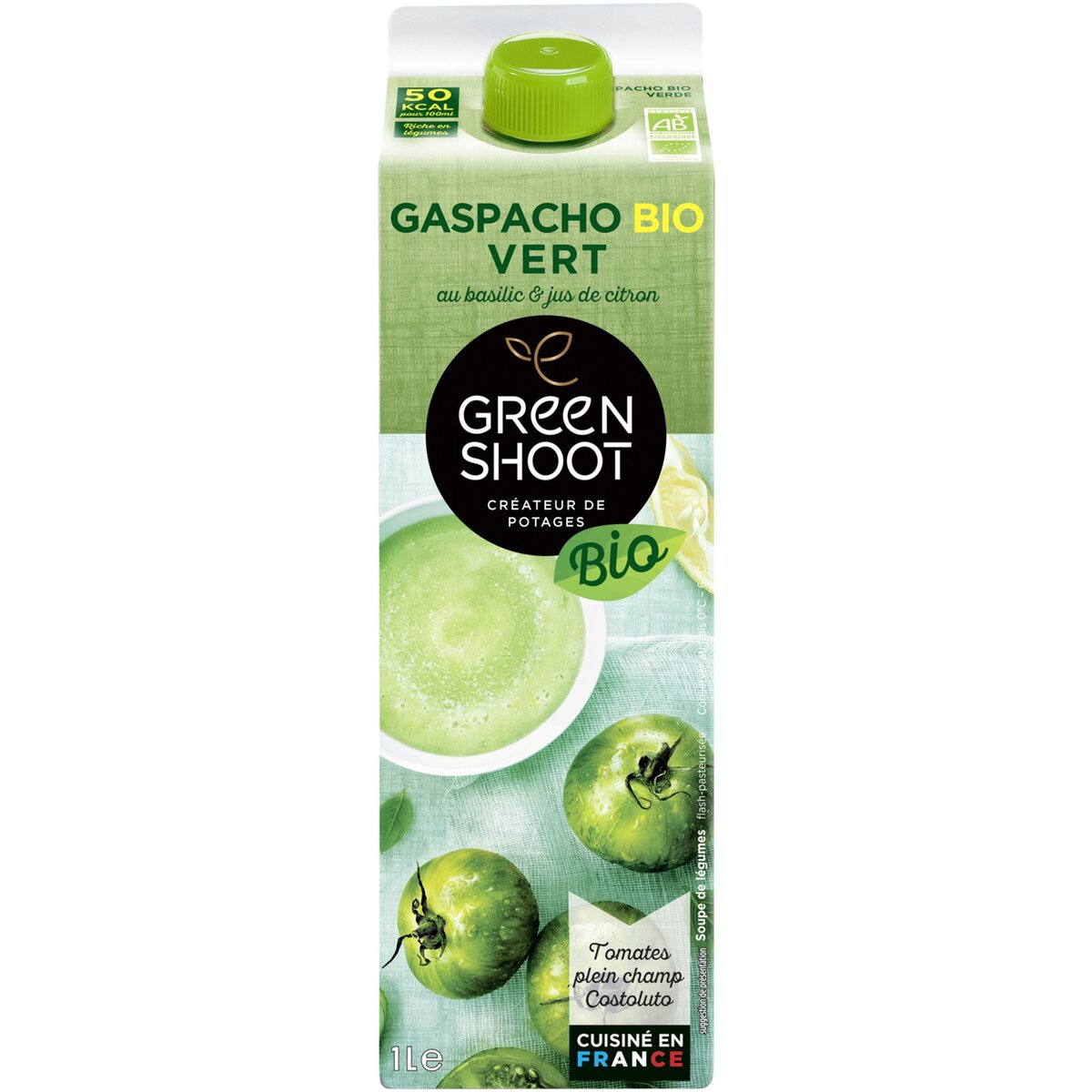 GREENSHOOT Greenshoot gazpacho vert bio 1l