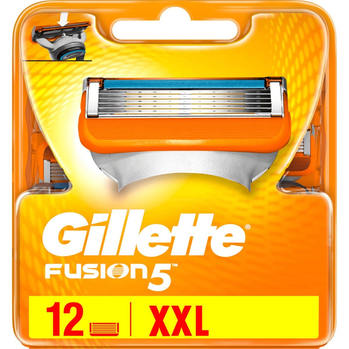 GILLETTE Gillette lames fusion x12
