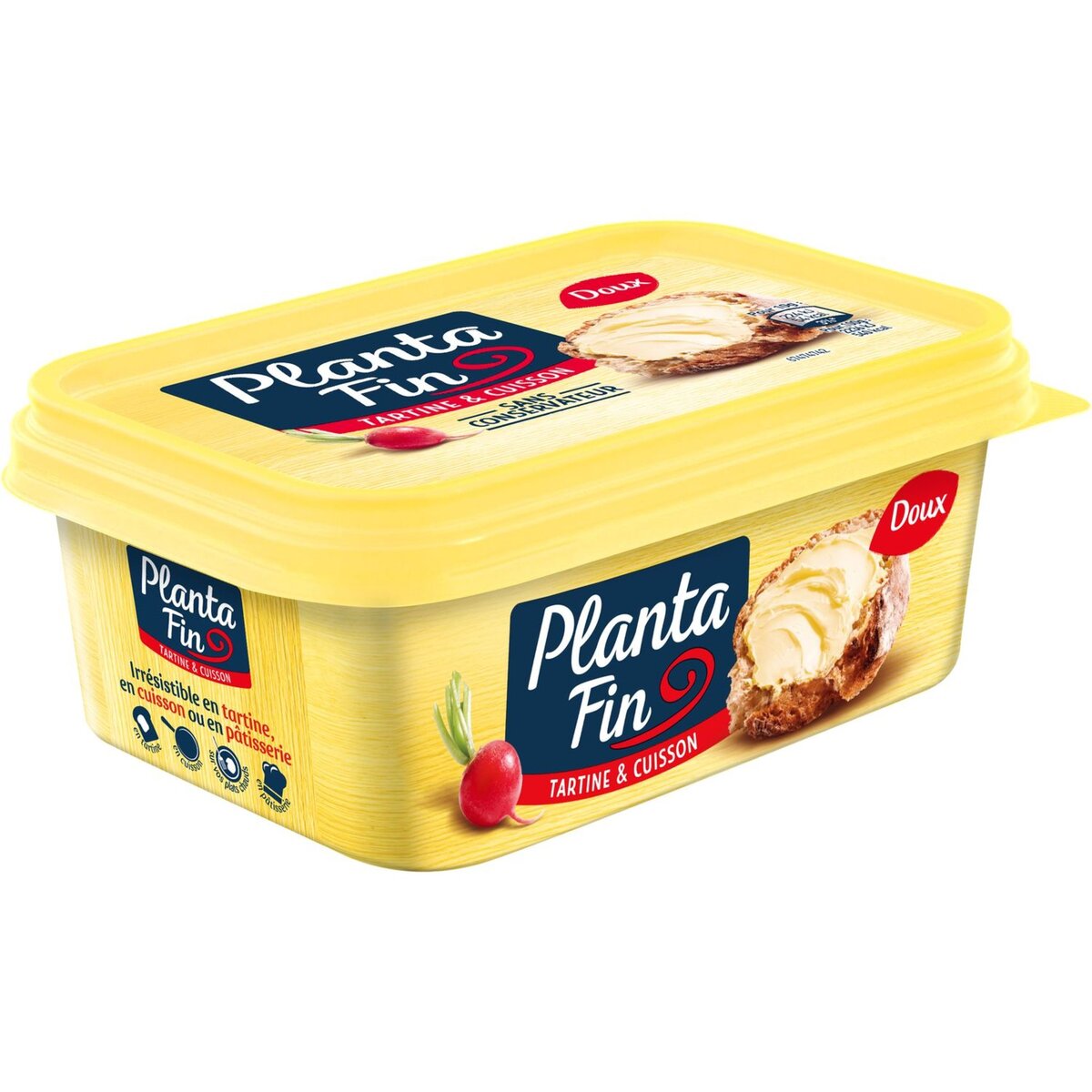 PLANTA FIN Planta fin margarine tartine & cuisson doux 250g
