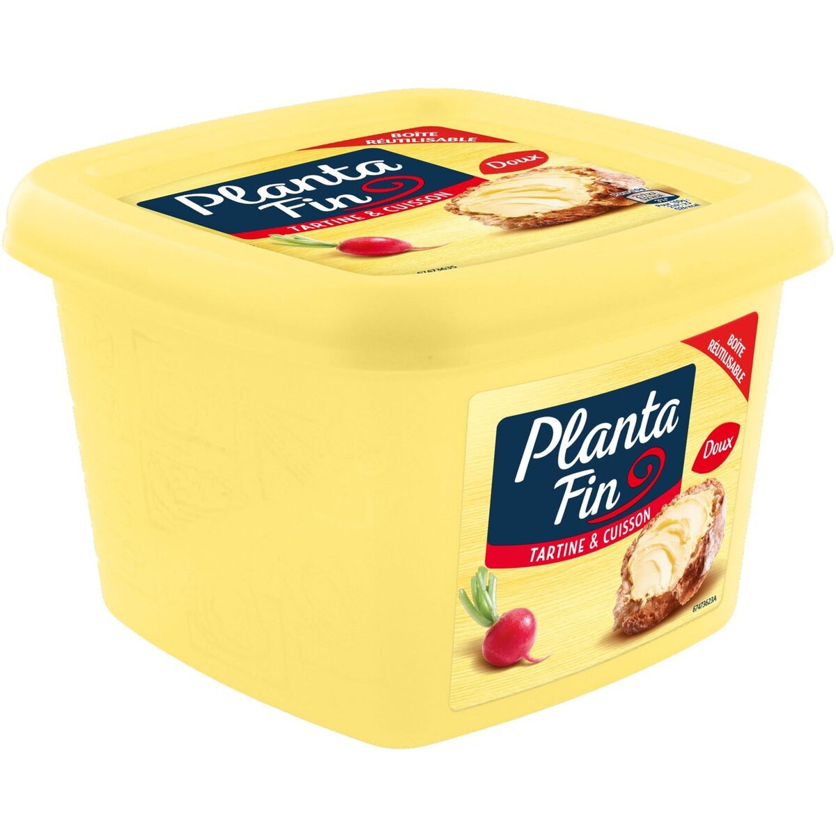 PLANTA FIN Planta fin margarine tartine & cuisson doux 1kg