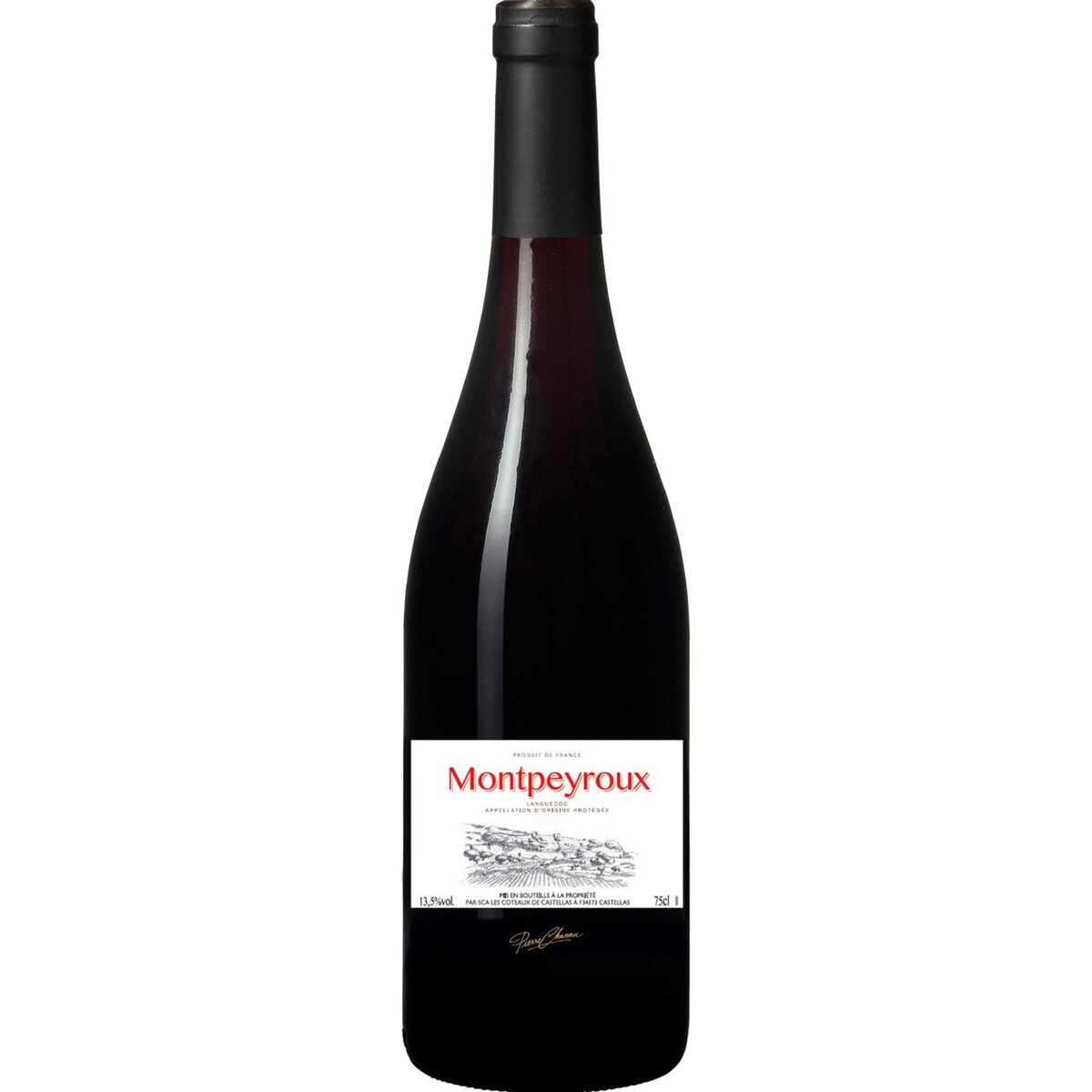 PIERRE CHANAU Vin rouge AOP Languedoc Montpeyroux 75cl