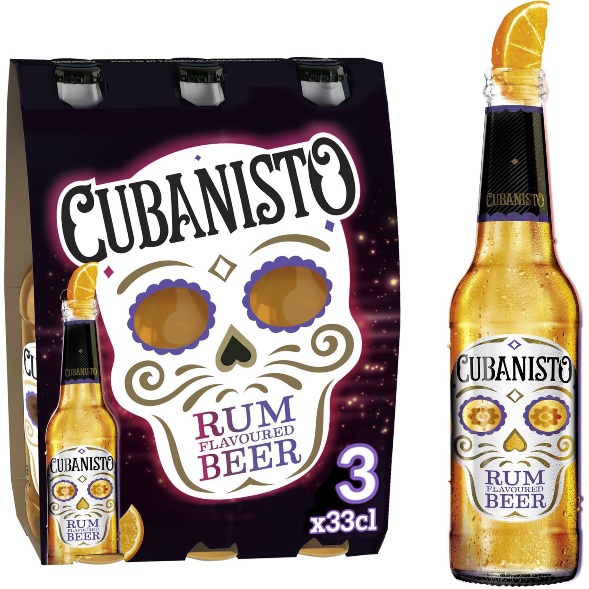 CUBANISTO Cubanisto bière 5,9° 3x33cl pas cher Auchan.fr