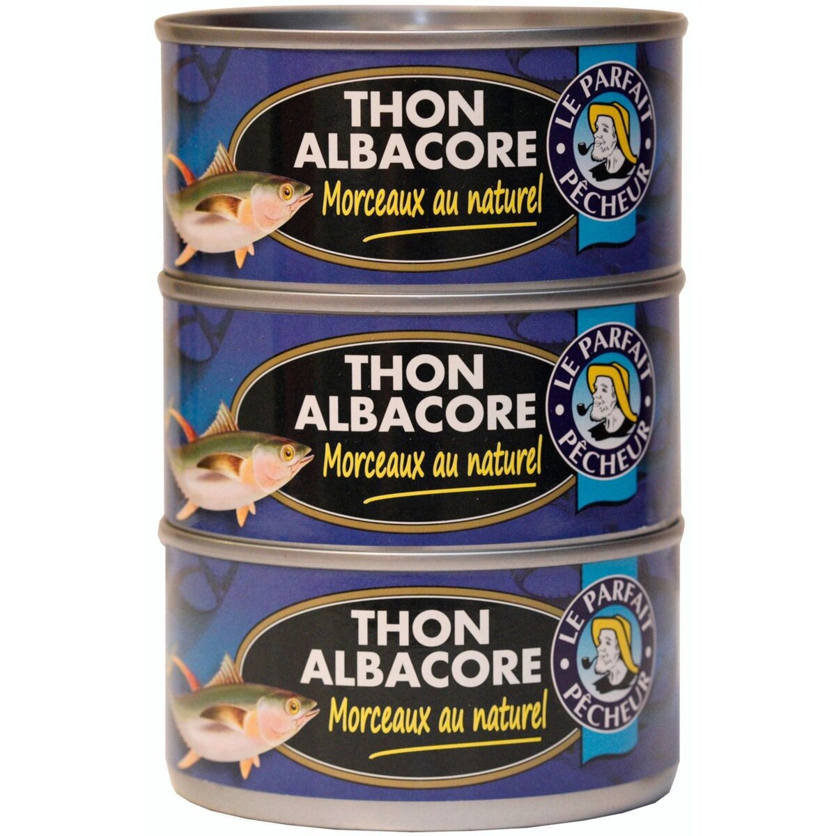 LE PARFAIT PÊCHEUR Le Parfait Pêcheur thon albacore naturel 3x140g