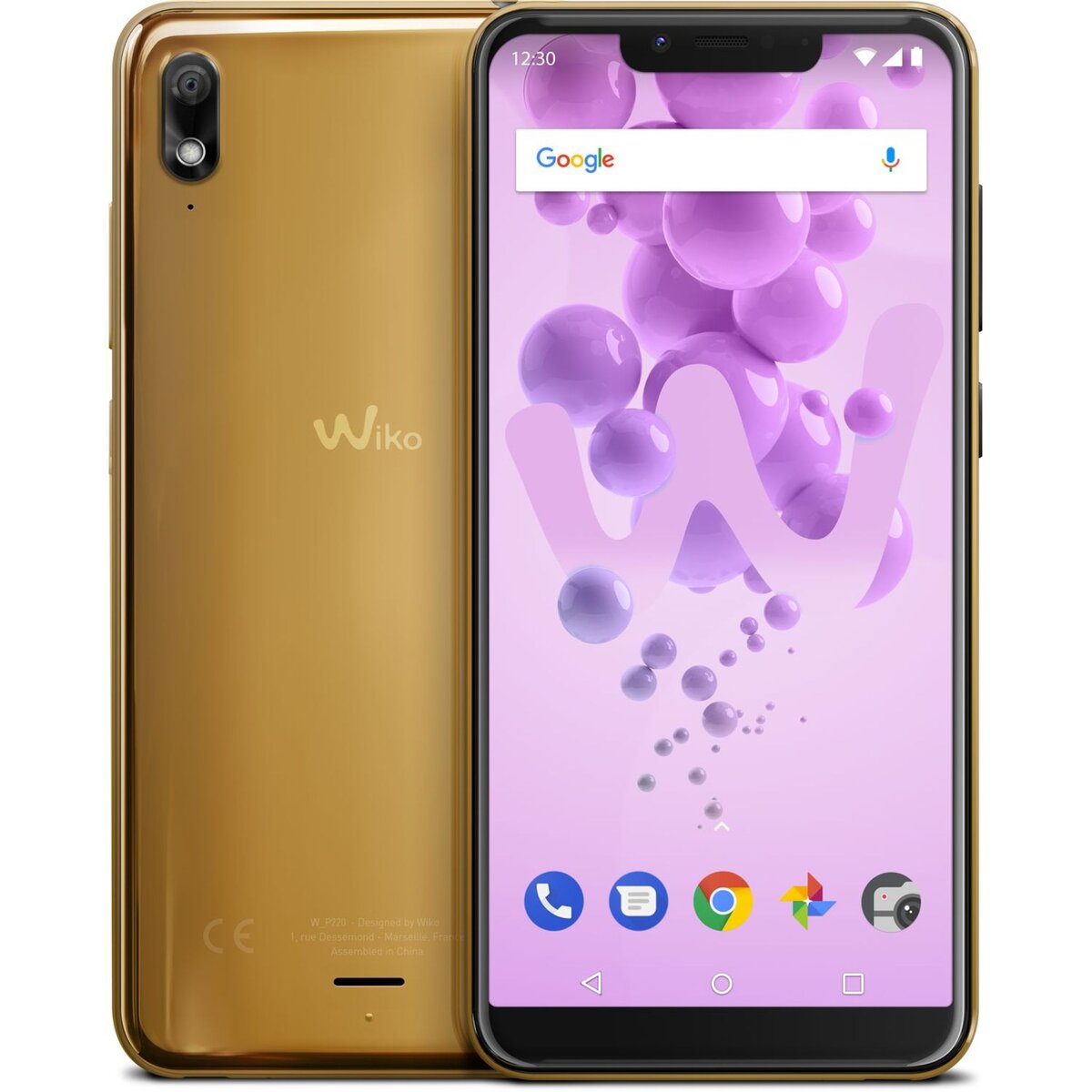 WIKO Smartphone - VIEW 2 Go - 32Go - Ecran 5.93 pouces - Or - 4G - Double SIM