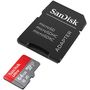Voir la diapositive 2 : SANDISK Carte mémoire micro SDXC Ultra UHS-I - 64 Go + Adaptateur SD