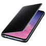 SAMSUNG Etui à rabat Claer View Cover pour Galaxy S10 - Noir