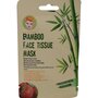 BAMBOO Masque visage en tissu au jus de fraise 1 masque