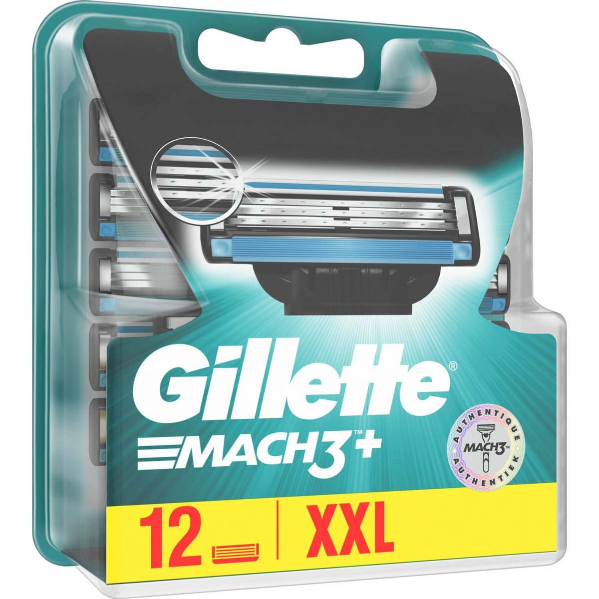 GILLETTE Gilette lames de rasoir Mach3+ x12