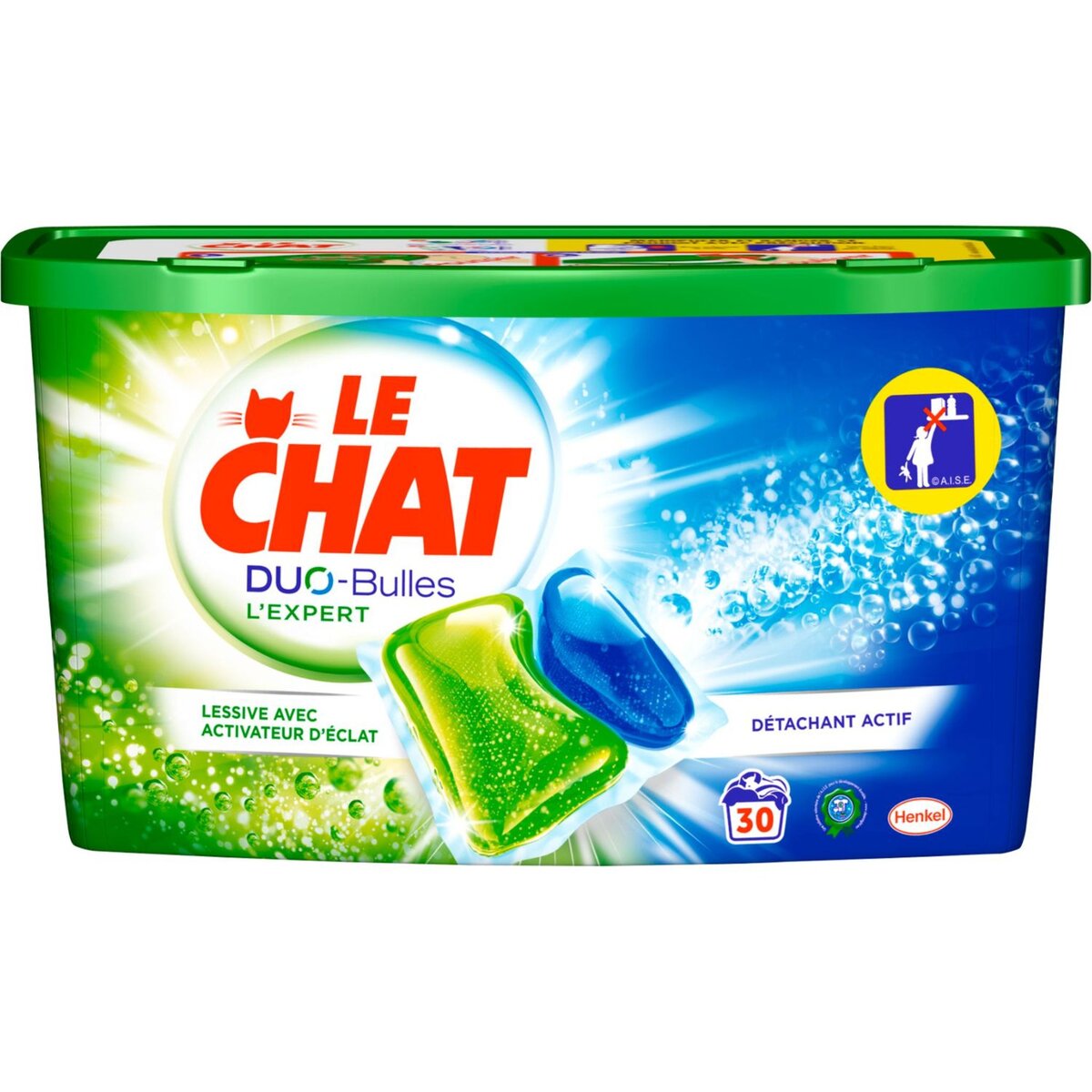 LE CHAT Le Chat liquide duo bulles expert x30 lavages -0,75cl