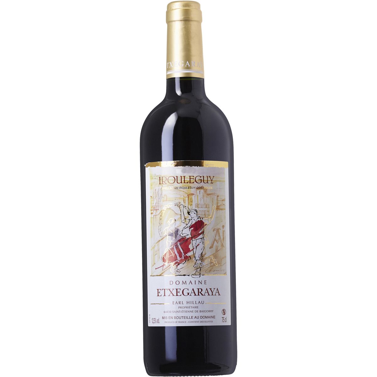 AOP Irouleguy Domaine Etxegaraya rouge 75cl 75cl