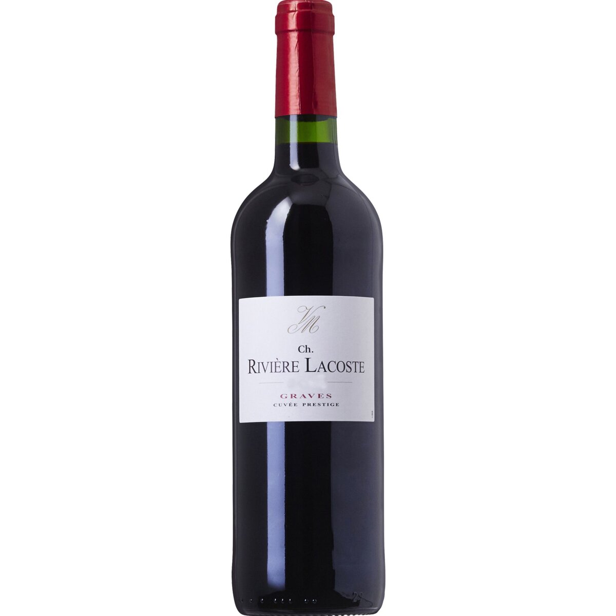 Vin rouge AOP Graves Château Rivière Lacoste 75cl