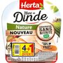 HERTA Herta blanc de dinde sans nitrite tranches x4 + 1offert 150g