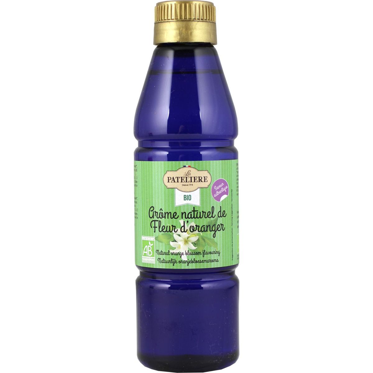 LA PATELIERE La Patelière arôme fleur d'oranger bio 250ml