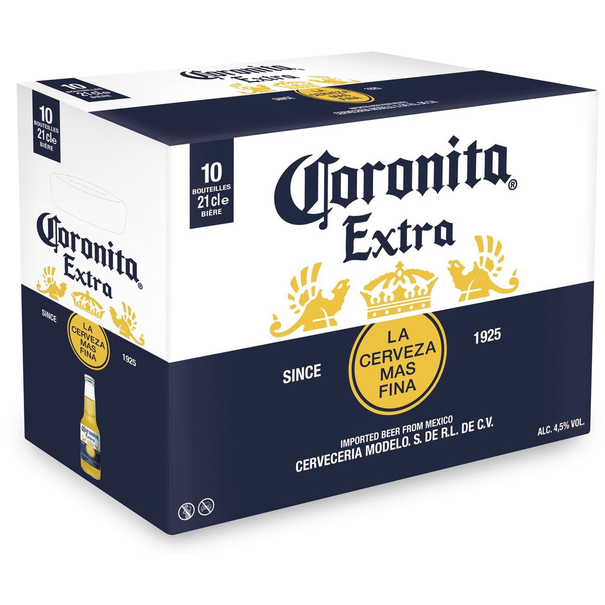 Coronita extra 4.5° 10x21cl