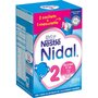 NESTLE Nidal 2 lait 2ème âge en poudre dès 6 mois 2x350g