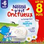 Voir la diapositive 4 : NESTLE Nestlé p'tit onctueux coupelles natures 8x100g
