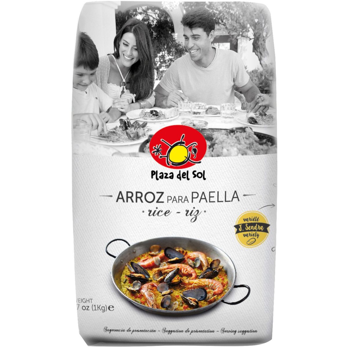 PLAZA DEL SOL Plaza del Sol riz spécial paëlla sachet 1kg
