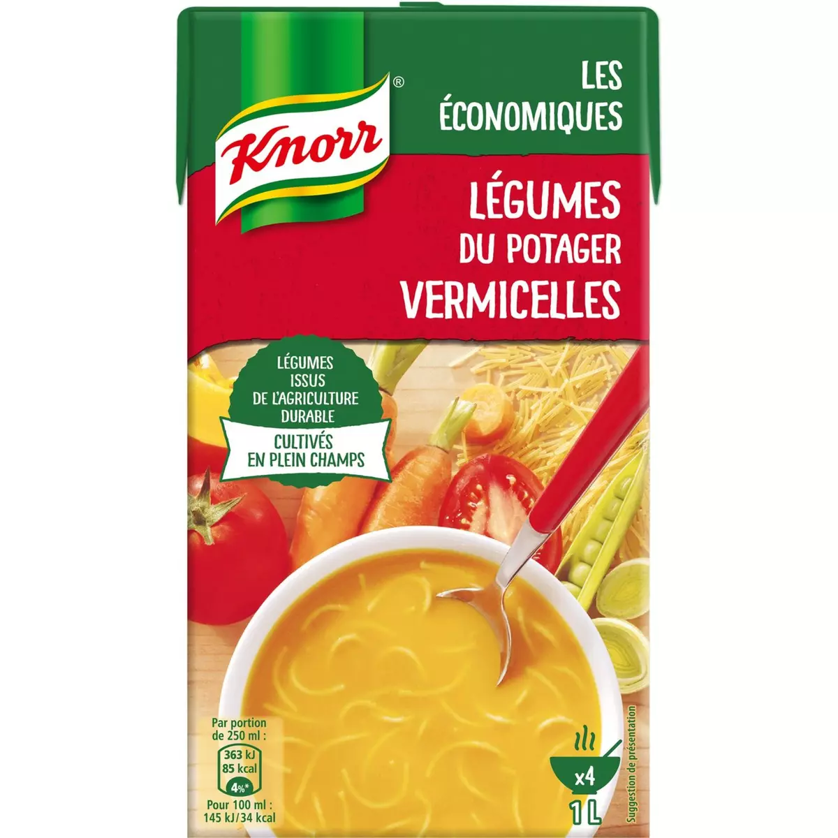 KNORR Knorr soupe légumes vermicelle 1l