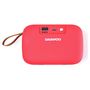 Voir la diapositive 3 : DAEWOO Mini enceinte portable Bluetooth - Rouge