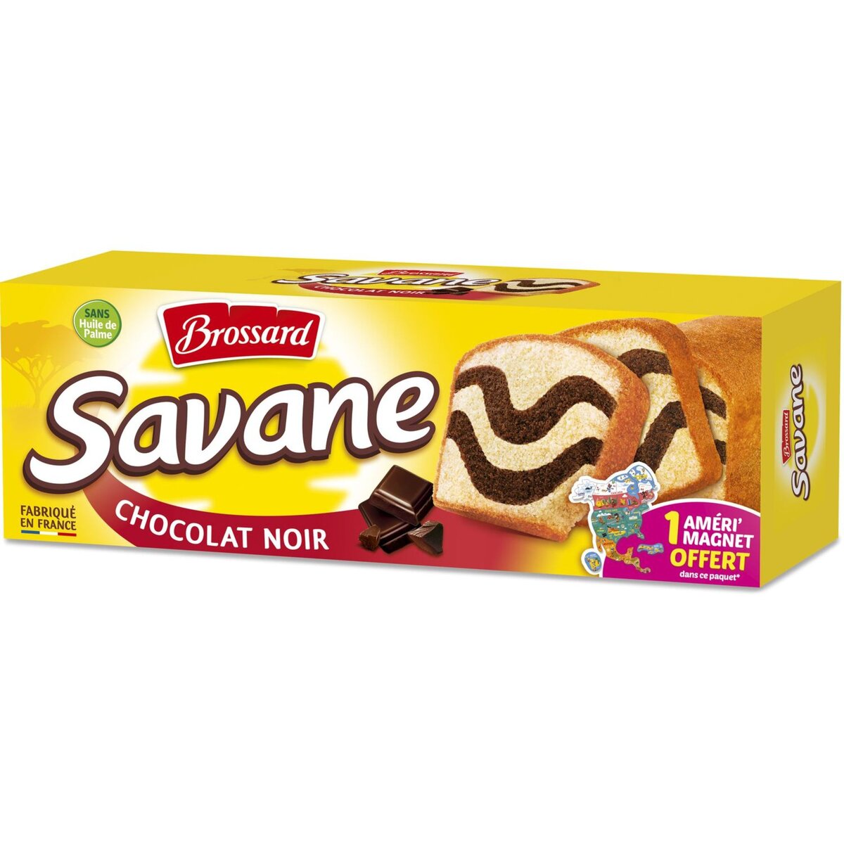 SAVANE Savane Chocolat noir sans huile de palme, à partager 300g 300g