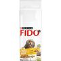 Voir la diapositive 2 : FIDO Croq mix croquettes au poulet céréales et légumes pour chien 15kg