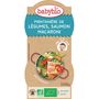 Voir la diapositive 3 : BABYBIO Babybio légumes saumon macaroni 2x200g dès 12 mois