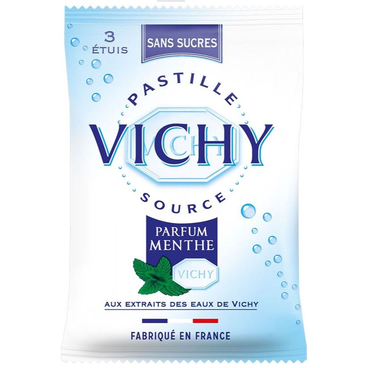 VICHY Vichy sans menthe tripack pastille 3 étuis 19g -57g