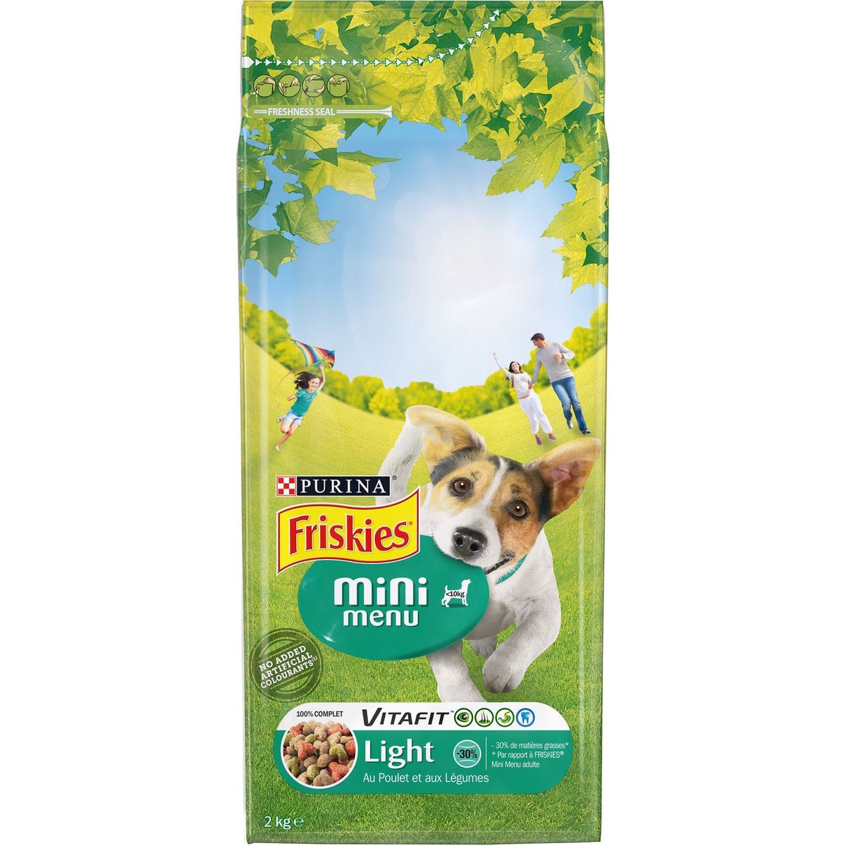 FRISKIES Light mini menu croquettes au poulet et aux légumes pour chien 2kg