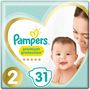Voir la diapositive 5 : PAMPERS Pampers Premium protection couches taille 2 (4-8&#xa0;kg) x31 31 couches