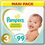 Voir la diapositive 3 : PAMPERS Premium protection couches taille 3 (6-10kg) 99 couches