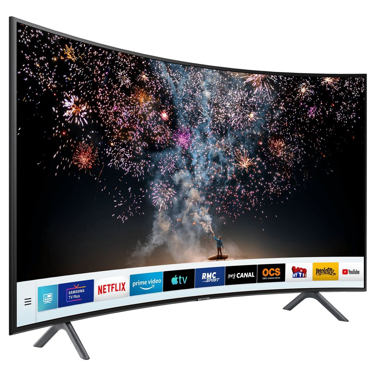 SAMSUNG UE55RU7305 TV LED 4K UHD 138 cm Smart TV Incurvé