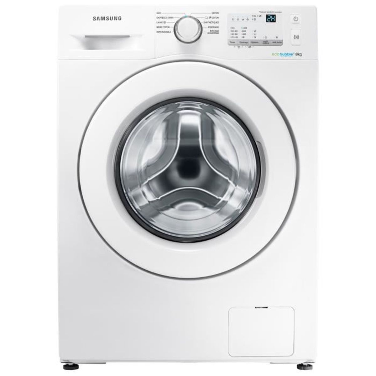 SAMSUNG Lave-linge hublot WW80J5555DA - 8 KG, 1400 T/min,