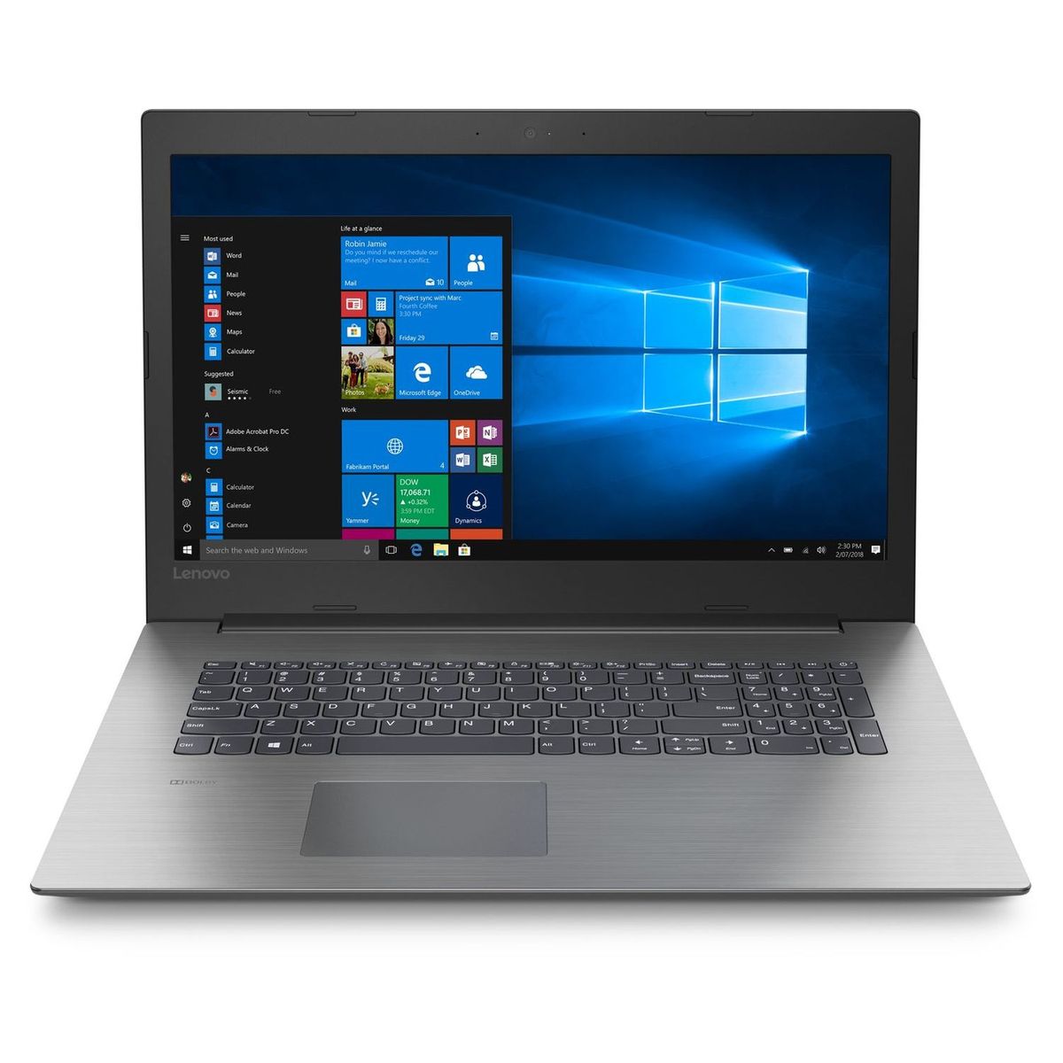 LENOVO Ordinateur portable Ideapad 330-17AST-A441 - 17 pouces Full HD- Noir