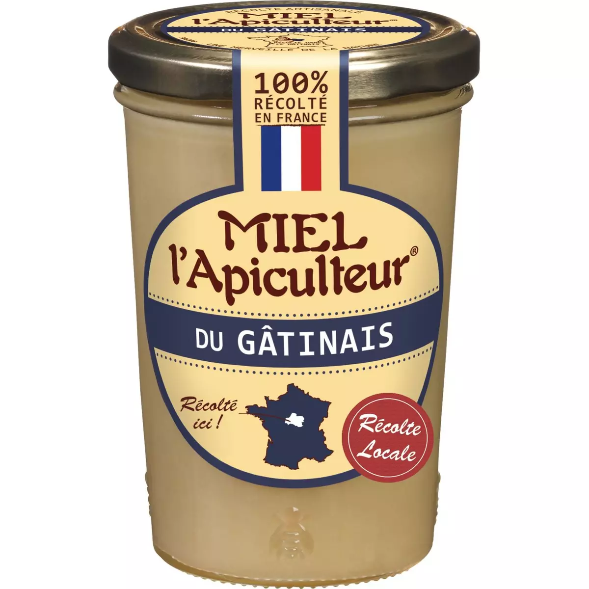 APICULTEURS ASSOCIES L'Apiculteur Miel du Gâtinais crémeux 500g 500g