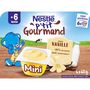 Voir la diapositive 3 : NESTLE Nestlé p'tit gourmand mini douceur vanille 6x60g dès 6mois