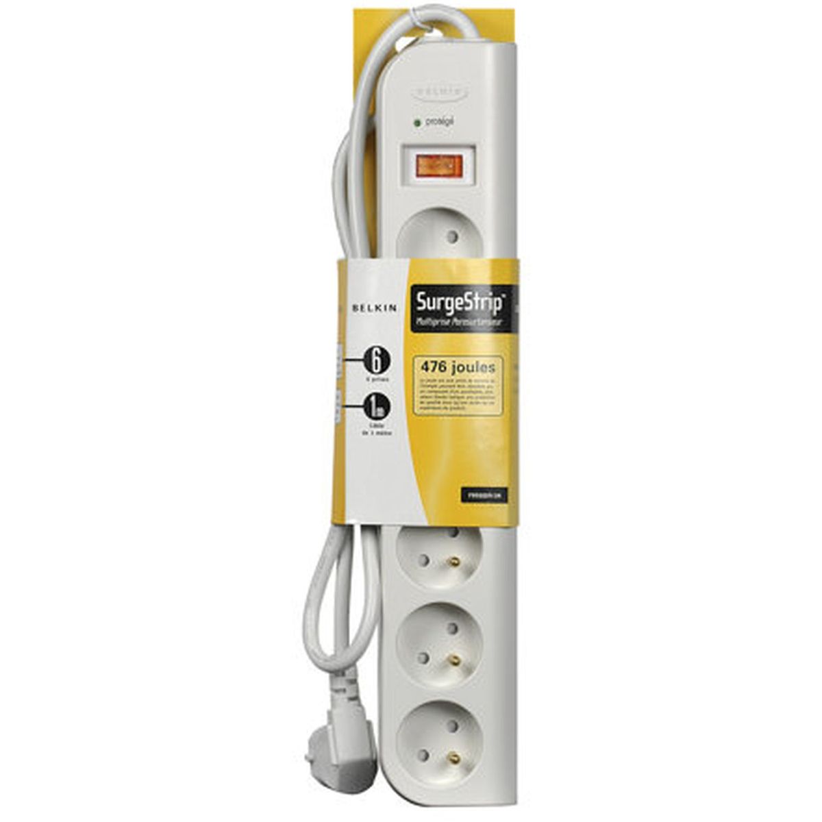 BELKIN Multiprise parafoudre 6 prises